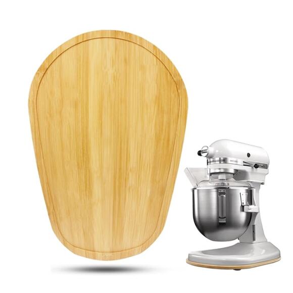 Bamboo Mixer Slider Compatible with Kitchen Aid Bowl Lift 5-8 Qt Stand Mixer - Picture 1 of 7